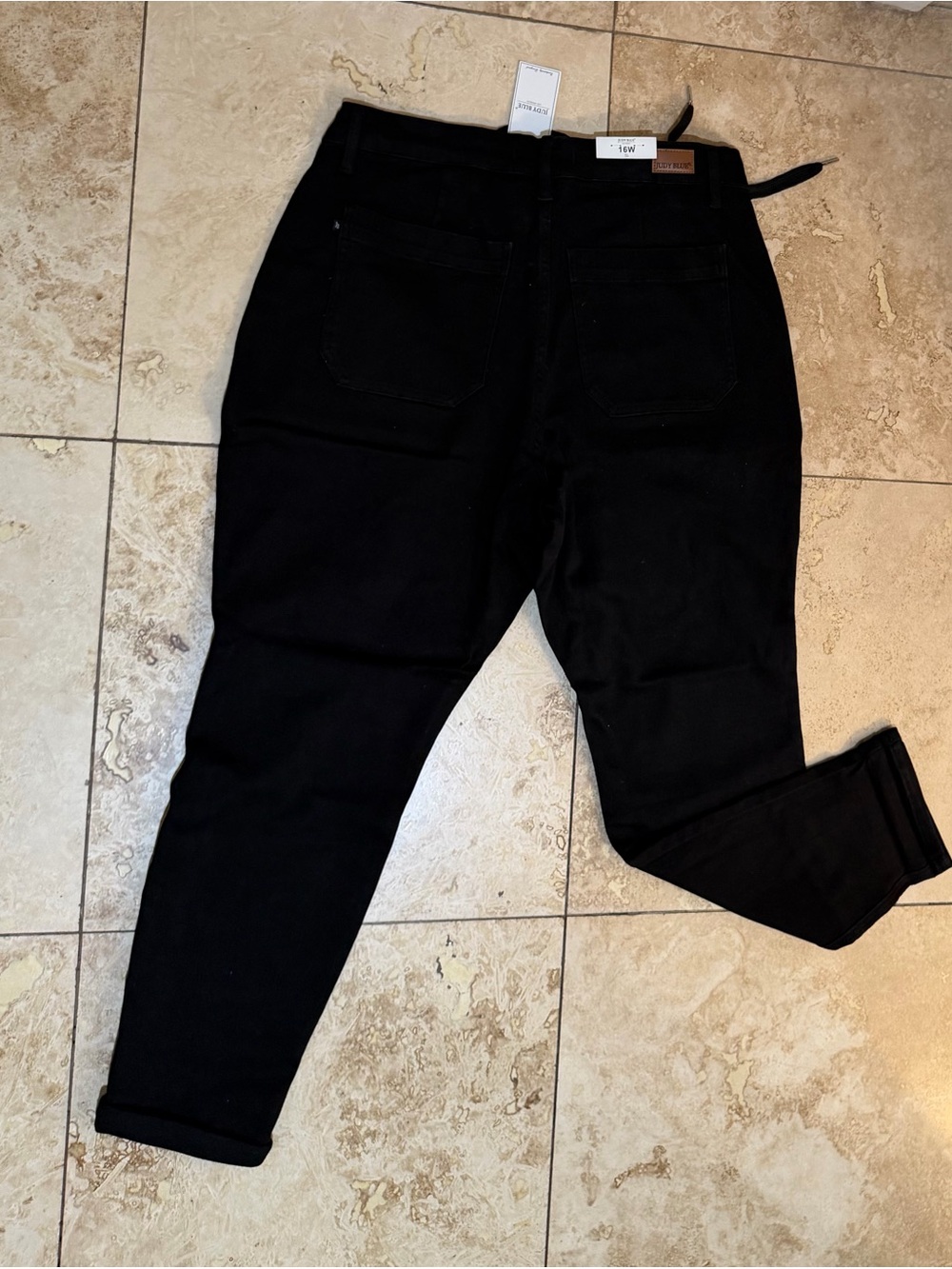 Judy Blue Women’s Black Boyfriend Jeans